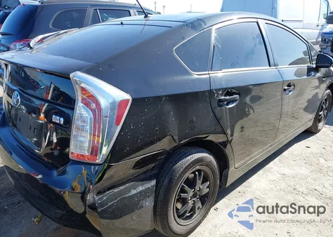 2013 Toyota Prius Two z USA, uszkodzony, nr VIN JTDKN3DU7D0347565